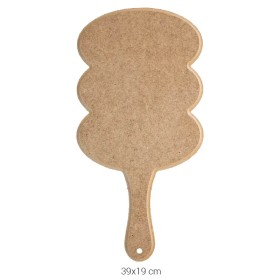 L369 Sunumluk Ahşap Boyanabilir Obje